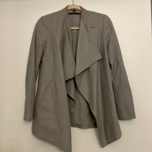 All saint’s gray pea coat